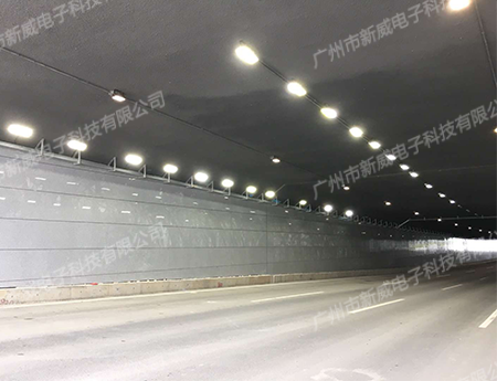 廣東省肇慶市鼎湖新區隧道照明
